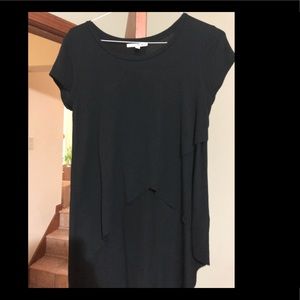 Express one eleven hi-lo tee